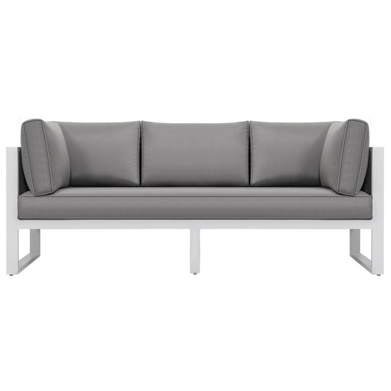 Outdoor Sofa Set, Coffee Table, Three-seat Sofa, 2 Armchairs