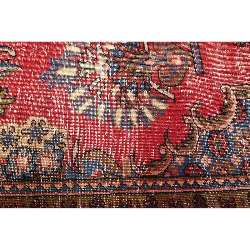 ECARPETGALLERY Hand-knotted Antalya Vintage Red Wool Rug - 5'1 x 7'9