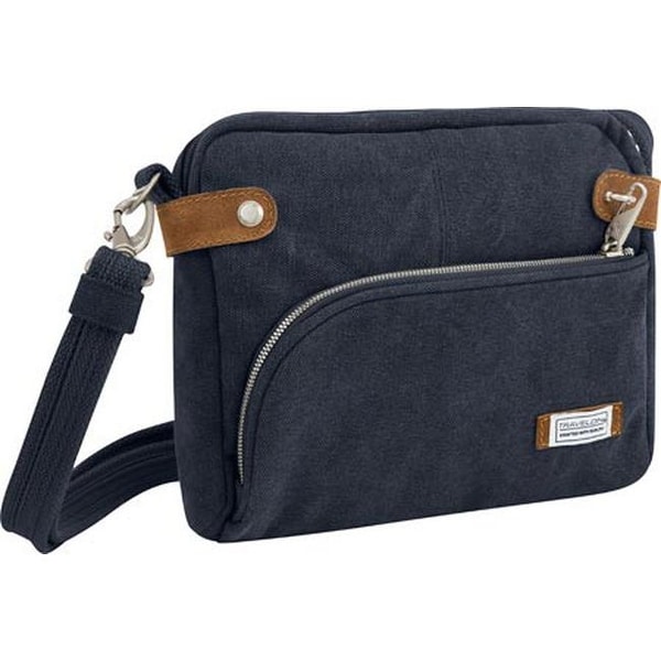 Shop Travelon Anti-Theft Heritage Crossbody Bag Indigo - US One Size (Size None) - On Sale ...