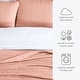preview thumbnail 9 of 38, Crinkle Texture Microfiber 3-Piece Quilt Set, Enzyme Washed, Oversized