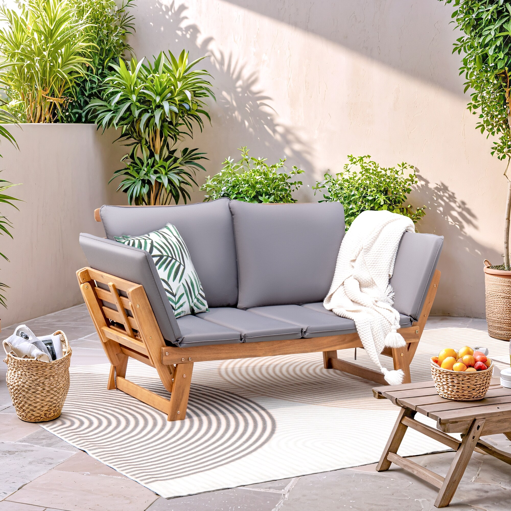 Alamo patio daybed with cushions sale