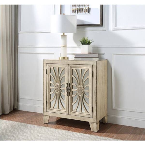 Nalani Console Cabinet - Antique White main image 1
