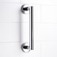 preview thumbnail 1 of 3, Croydex 12 Inch Modern Stainless Steel Grab Bar with Concealed Fittings, Chrome