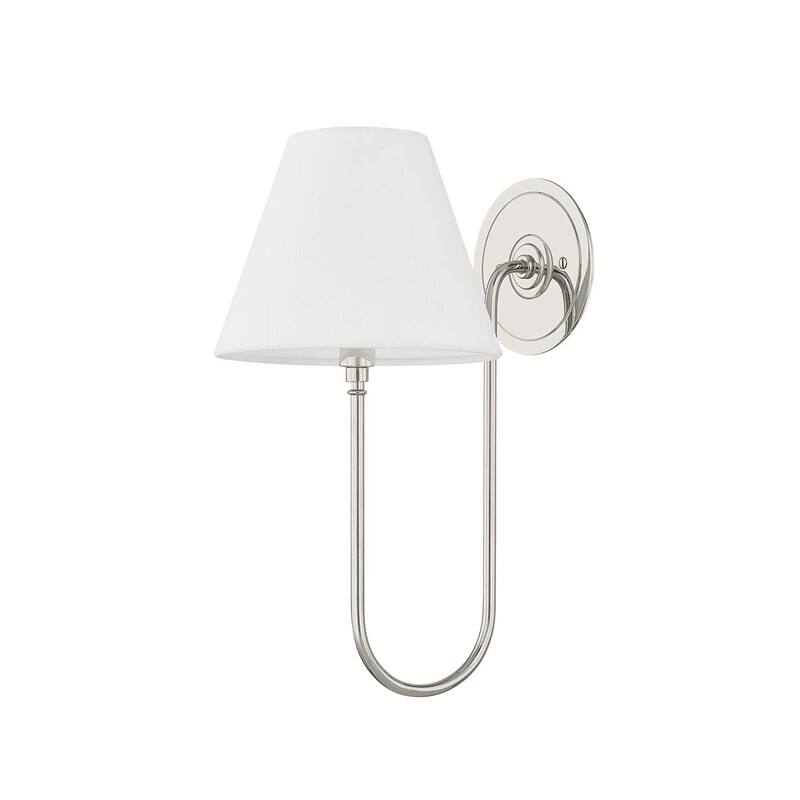 Hudson Valley Lighting MDS2300 Hawthorne 15" Tall Wall Sconce with - Polished Nickel