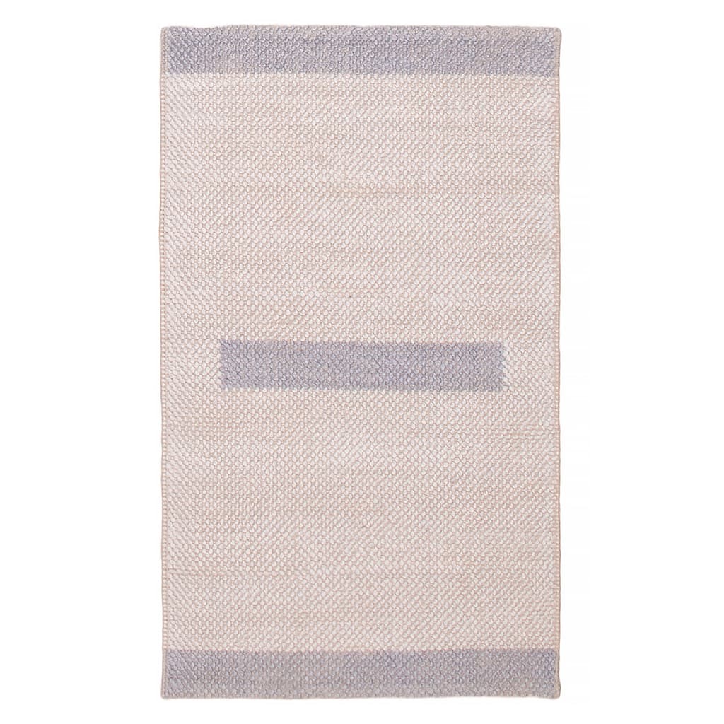 ECARPETGALLERY Braid weave Sienna Cream Wool Rug - 3'0 x 5'0