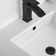 preview thumbnail 14 of 13, STYLISH 20x15 inch Porcelain Rectangular Undermount Vanity Sink with Overflow