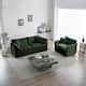 Option Green 2-Seater Sofa+Accent Chairs