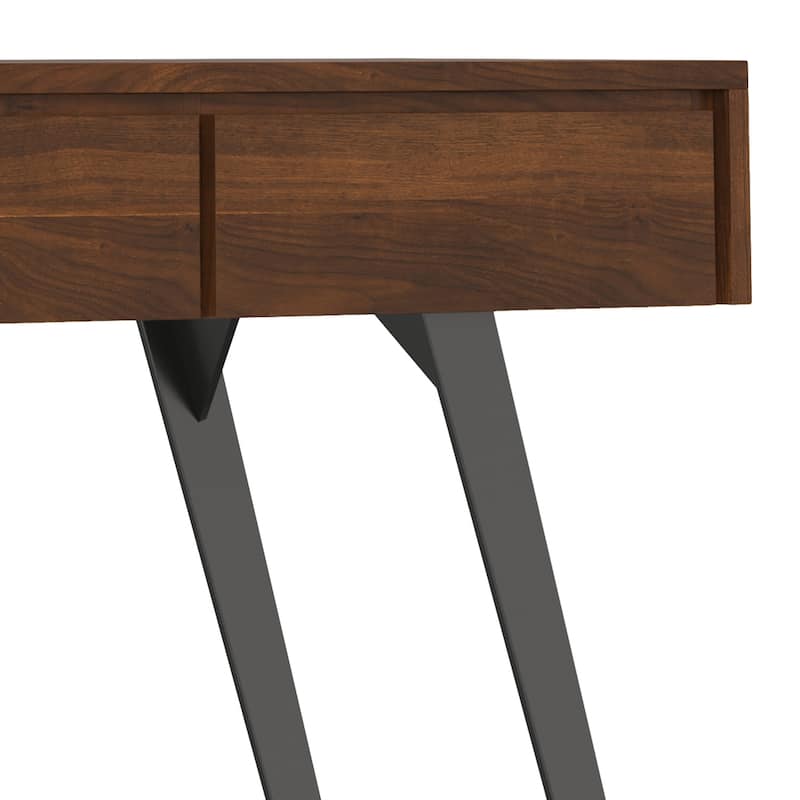 WYNDENHALL Mitchell 60 inch Wide Modern Industrial Console Sofa Table - 60 W x 16 D x 30 H