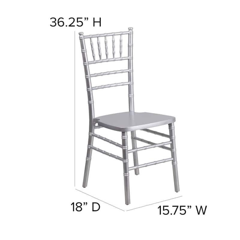 Chiavari Lightweight Wood Chair (Set of 2)