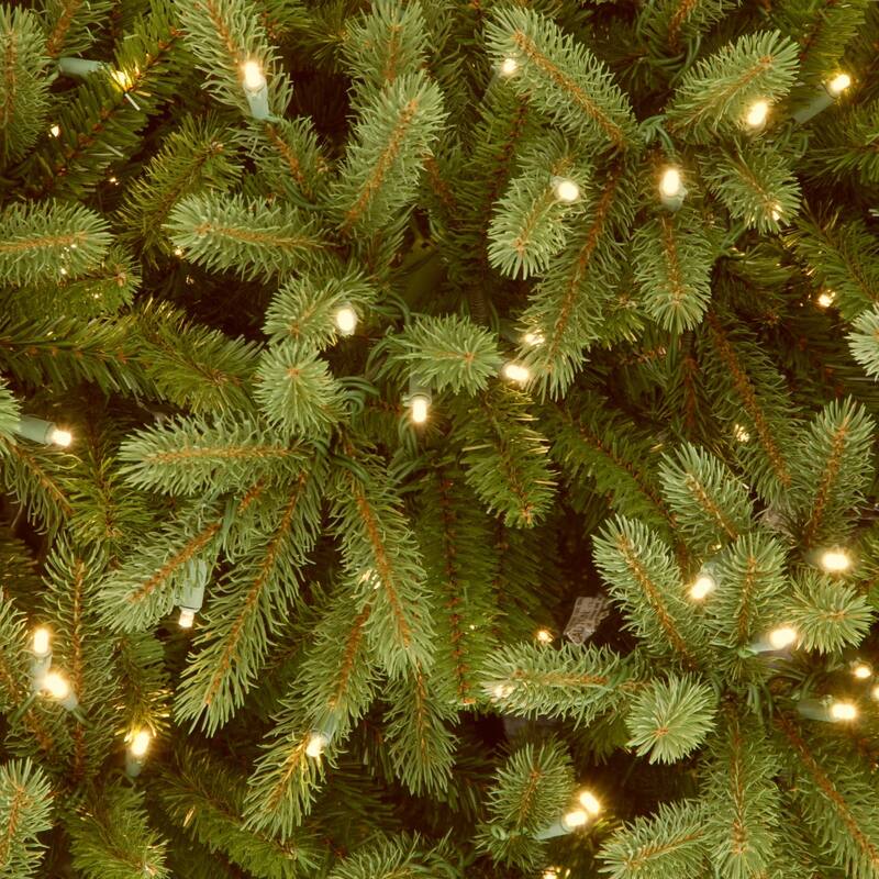 7.5' pre lit jersey fraser fir artificial christmas tree clear lights - 7.5 Foot