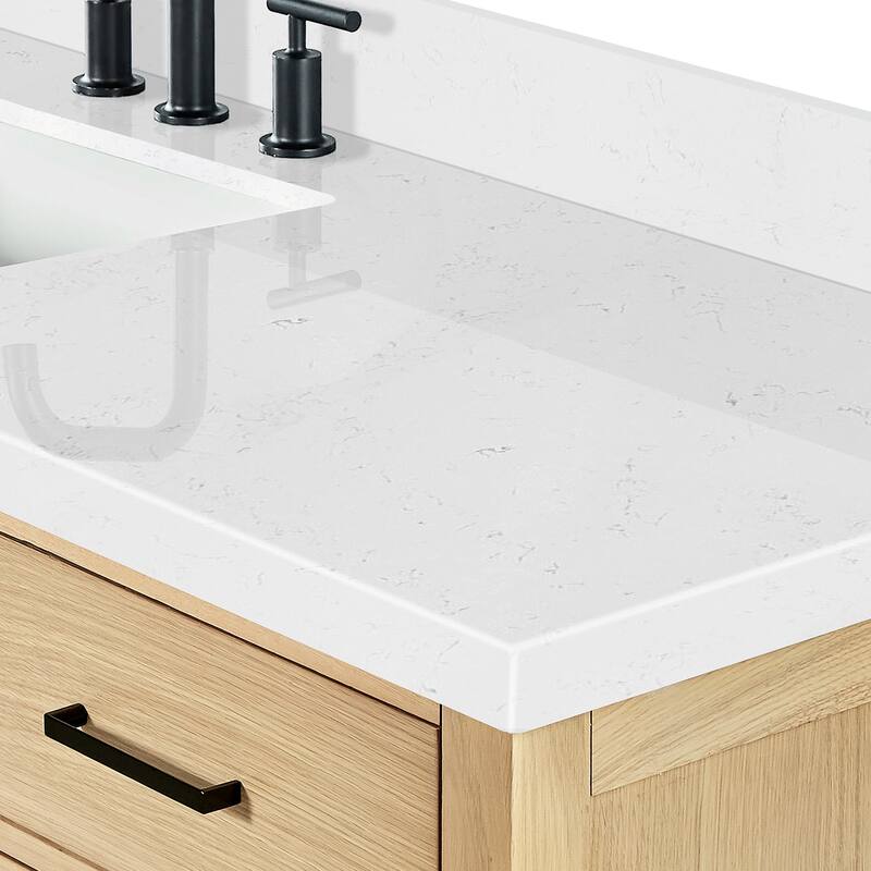 Ariel A066SCQRVO Cambridge 67" Free Standing Single Basin Vanity Set