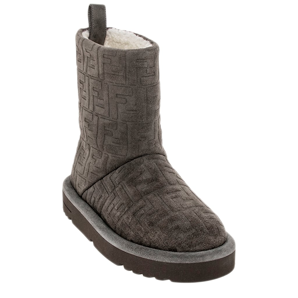 Fendi Apres Chic Low Boots - Steel