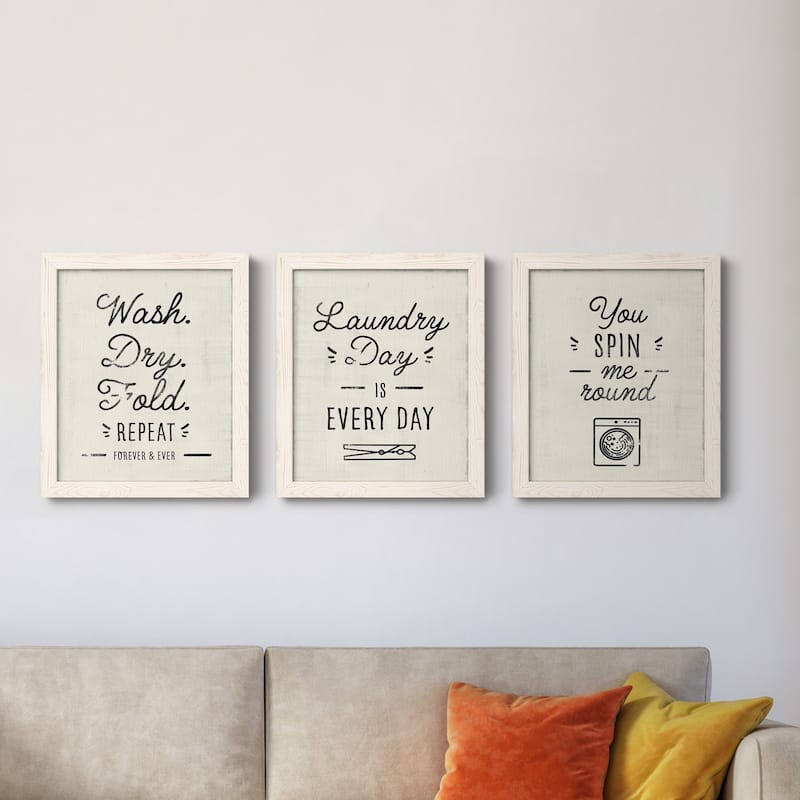 Laundry Room I-Premium Framed Canvas - Ready to Hang - Multi-Color