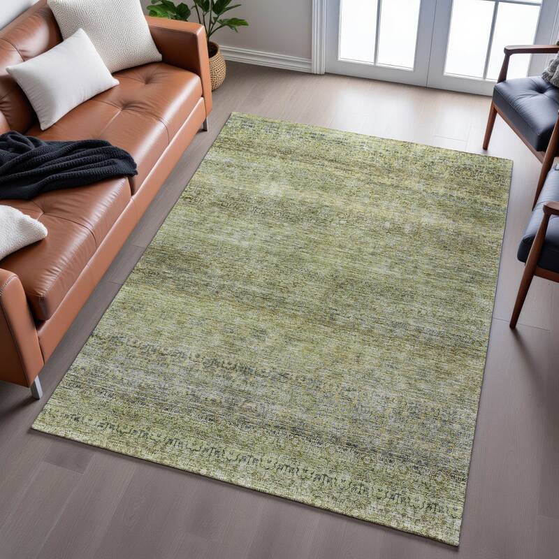 Premium Washable Super Soft Ombre Solid Mayfield Rug