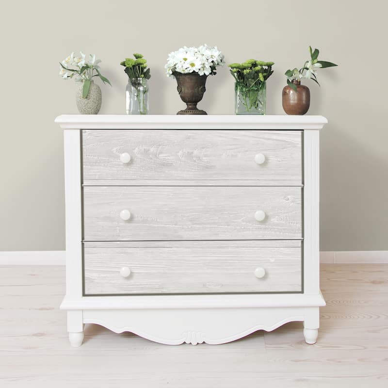 NuWallpaper Grey Wood Plank Peel & Stick Wallpaper - 216in x 20.5in x 0.025in