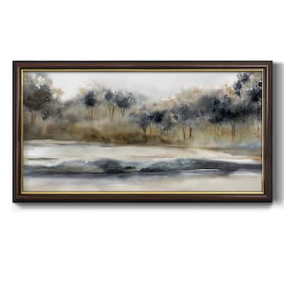 Silent River Premium Framed Canvas- Ready to Hang