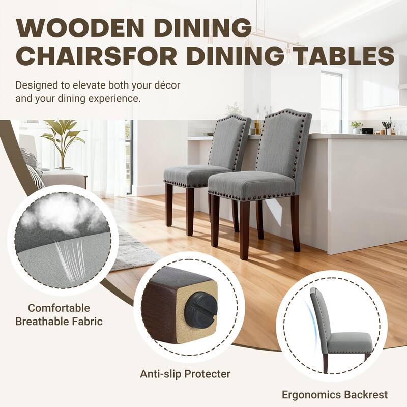 Dining Chair - Upholstered Parsons Side Chair