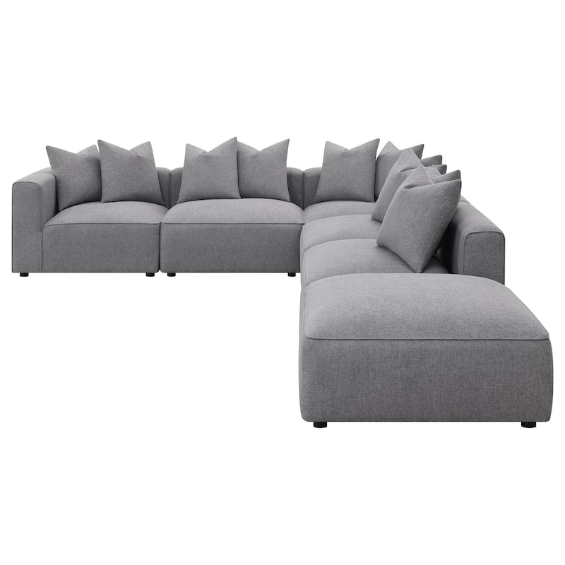 Jennifer 6-piece Upholstered Modular Sectional