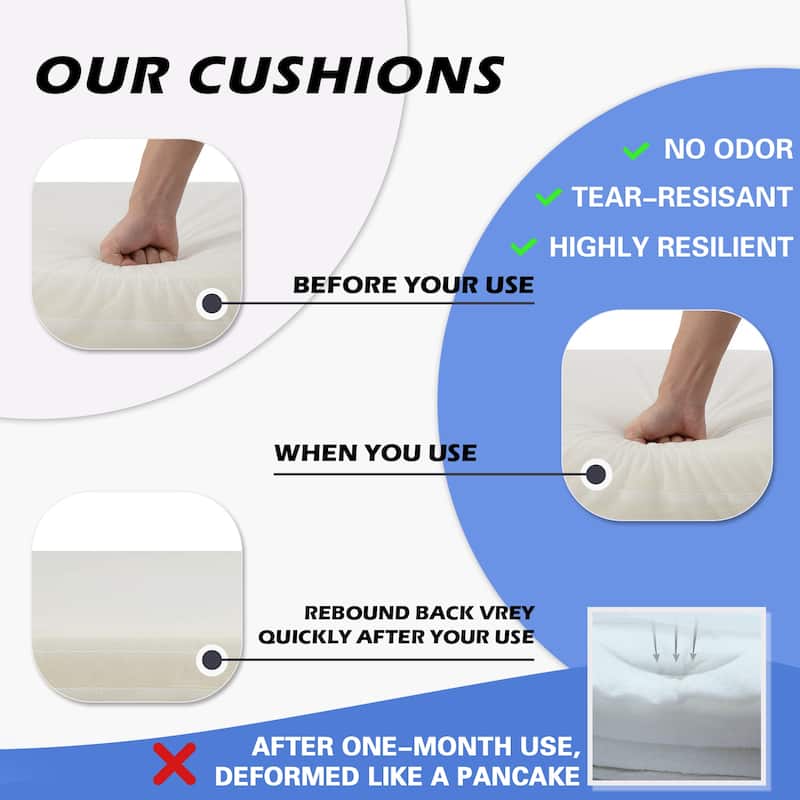 24-inch Outdoor Deep Seat Cushion Set - 24"L* 24"W *5"H