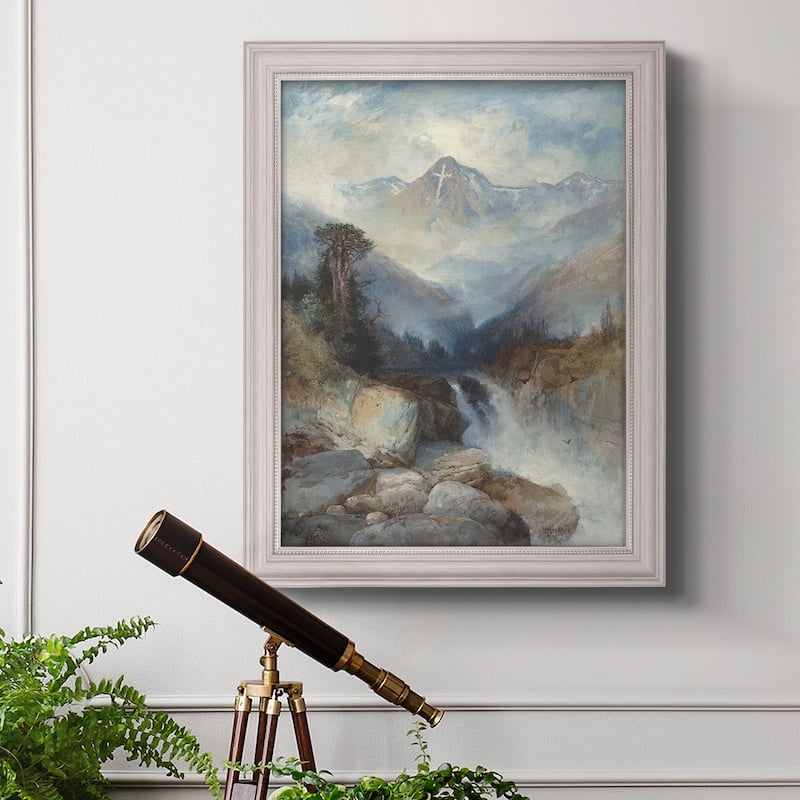 Mountain of the Holy Cross Premium Framed Canvas- Ready to Hang
