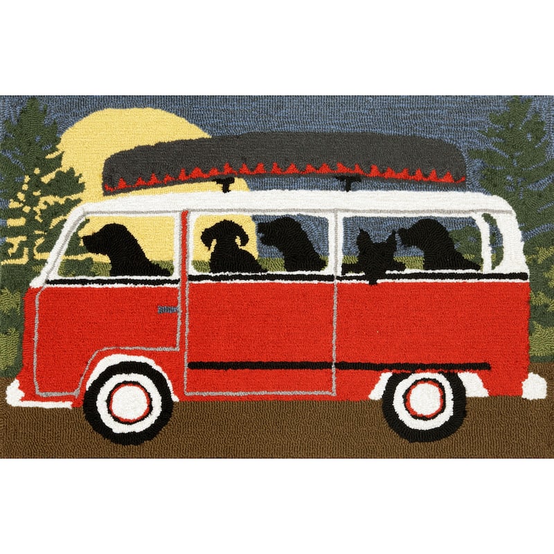 Liora Manne Frontporch Camping Trip Indoor/Outdoor Rug - 2' x 3'