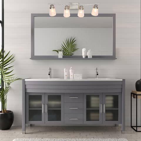 Cloi 4 Light Vanity Lighting in Brushed Nickel Finish - Brushed Nickel
