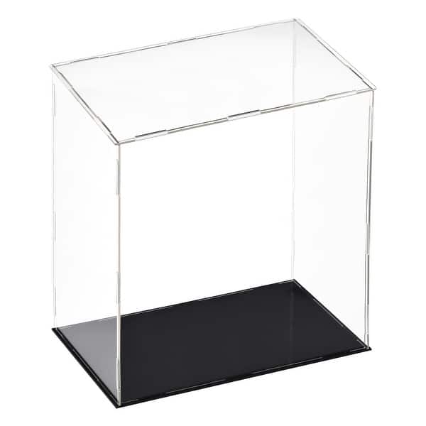 Acrylic Clear Display Case Box Dustproof Protection Showcase 25x15x30cm