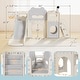 preview thumbnail 13 of 22, Toddler Slide, 8 in 1 Kids Indoor Slide for Toddler 1-3, Indoor Outdoor Toddler Playground, Baby Slide Toddler Slide Playset