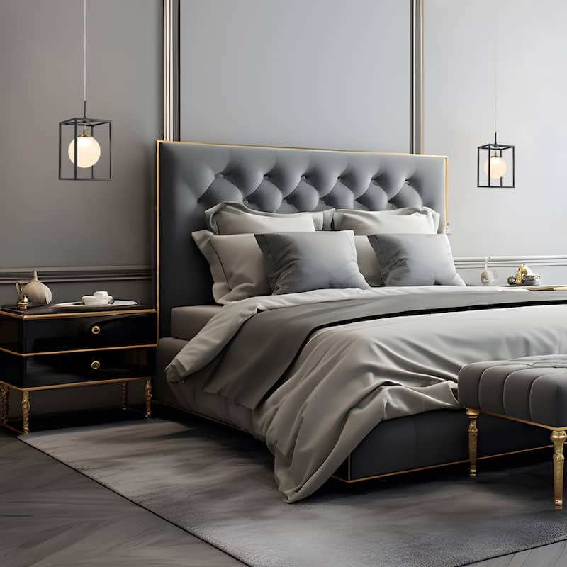 1-Light Modern Globe Glass LED Pendant Lights Kitchen Island Lights for Dining Room