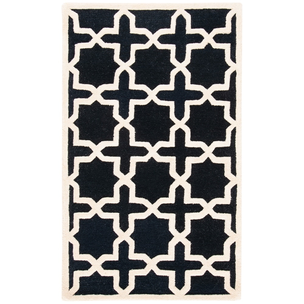 SAFAVIEH Handmade Cambridge Remedios Geometric Wool Rug