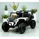 preview thumbnail 11 of 43, 12V Ride On UTV for Kids with Remote Control, Music, LED Lights, 3-Point Seat Belt, Electric Car Toy for Toddlers 3-6 White