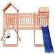 preview thumbnail 14 of 15, vidaXL Swing Set Outdoor Backyard Wooden Playground Equipment for Kids Age 3-8