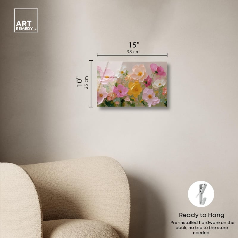 Expressed in Petals II Acrylic by Art Remedy, Ready to Hang