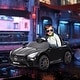 preview thumbnail 11 of 16, Qaba Mercedes-Benz AMG GTR Licensed 12V Kids Ride on Car, Battery Powered Electric Car for Toddlers with Remote Control, Black