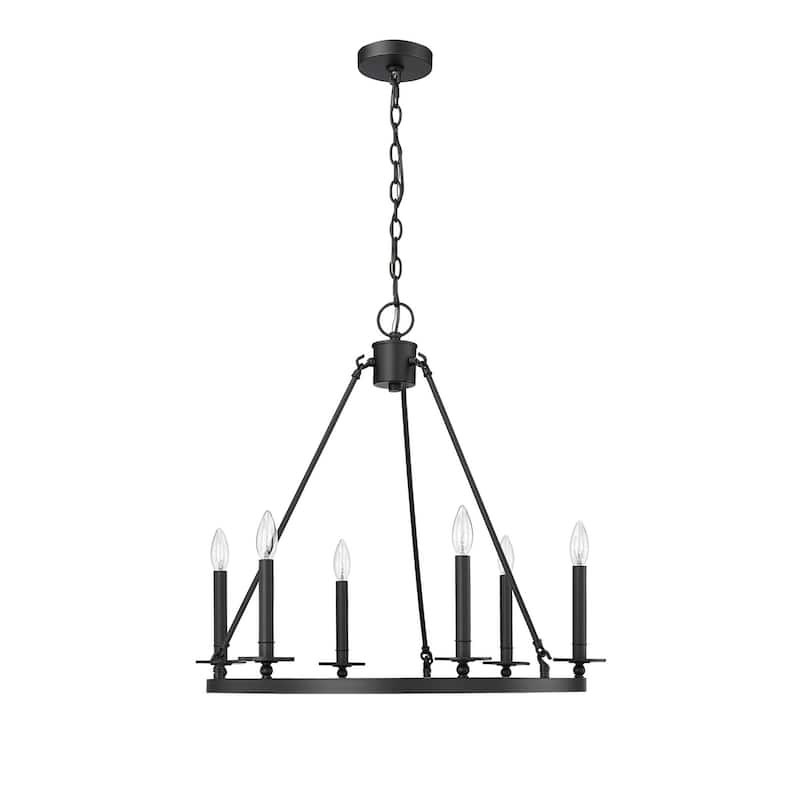 Millennium Lighting 46706 Florence 6 Light 26" Wide Taper Candle