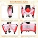 preview thumbnail 8 of 10, Pink Baby Crib Playpen Playard Pack Travel Infant Bed Foldable - 8.4'' x 25.6'' x 30''