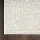 preview thumbnail 12 of 14, Nourison Home Texture Indoor only Cream / Ivory Abstract Area Rug Ivory/Grey - 7' 10" x 9' 10" - Rectangle