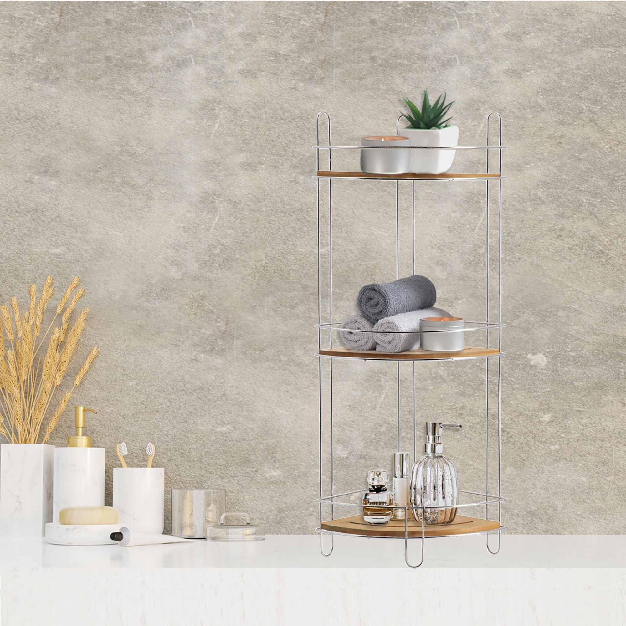 https://ak1.ostkcdn.com/images/products/is/images/direct/4aa92a9296ff7316576ebdb5fd9f176c93bf6c47/Organizer-Metal-Wire-Corner-Shower-Caddy-Bamboo.jpg