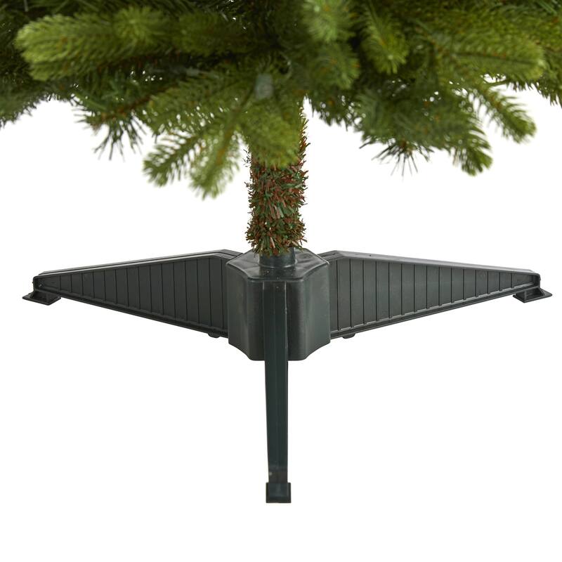 3Ft Artificial Christmas Tree with Lights - Holiday Decor, Festive Tree, Indoor Xmas Tree, Pre-Lit Tree - Green - 36