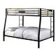 preview thumbnail 2 of 5, Claren Twin/Queen Bunk bed in Industrial Style