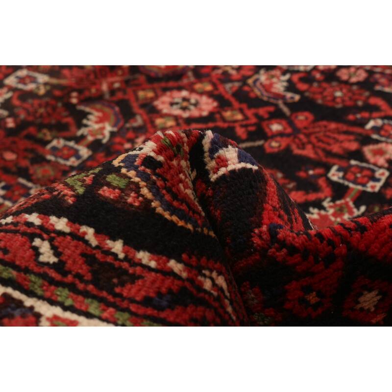 ECARPETGALLERY Hand-knotted Andelz Red Wool Rug - 3'7 x 14'4