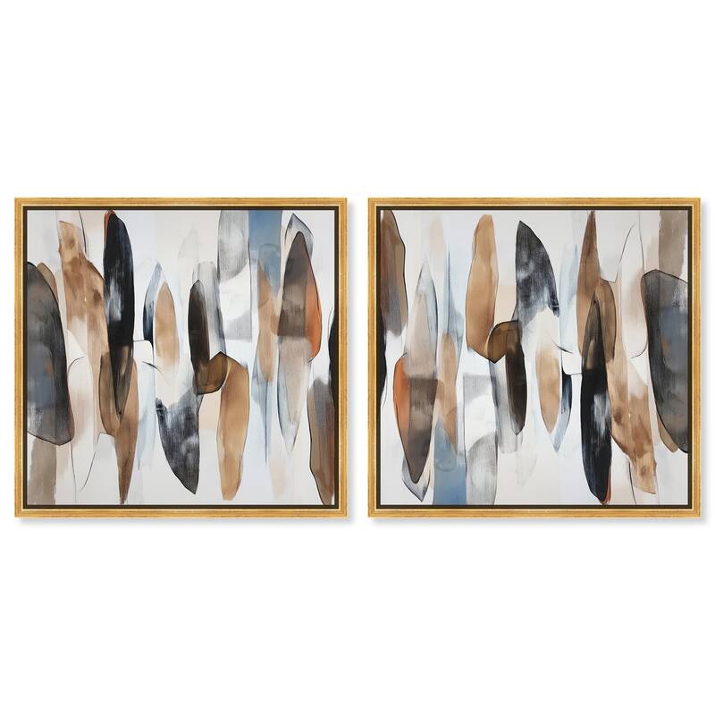 Getaway Necessities Canvas by Art Remedy - 20" x 30" - Gold