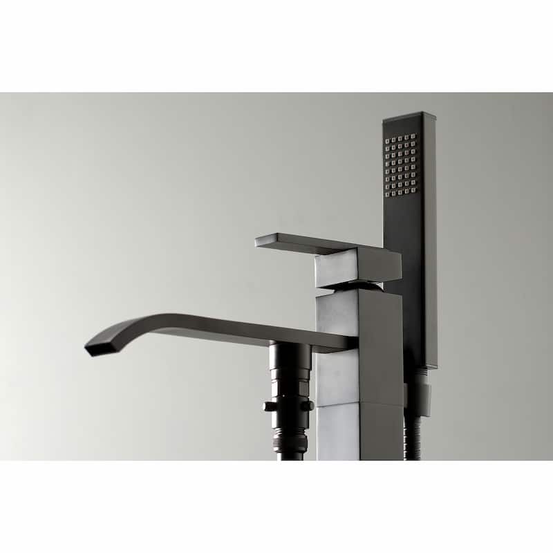 Kingston Brass Executive Freestanding Tub Faucet with Hand Shower