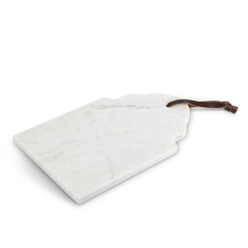 11 in Genuine White Marble Cutting Board