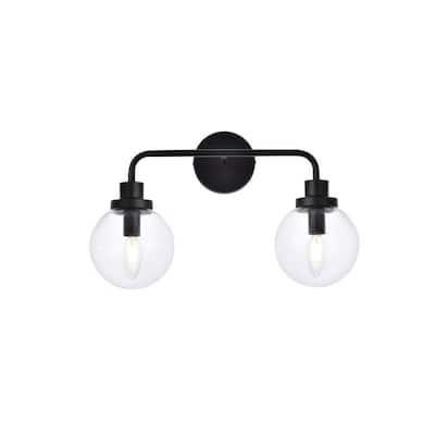Elegant Lighting LD7033W19 Hanson 2 Light 19" Wide Vanity Light