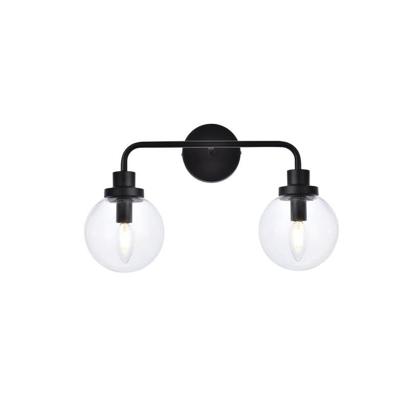 Elegant Lighting LD7033W19 Hanson 2 Light 19" Wide Vanity Light