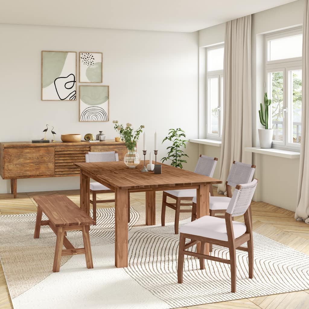 NPD Furniture Bedford Butterfly Dining Table with 20 Inch Extension