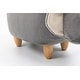 preview thumbnail 36 of 38, Animal Upholstered Storage Kids Ottoman