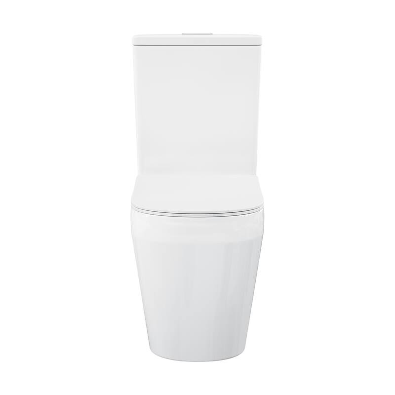 Lamarck Two-Piece Elongated Toilet Dual-Flush 1.1/1.6 Gpf - 25.59" x 14.171" 31.5"
