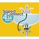 preview thumbnail 3 of 1, American Standard Single Handle Monoblock Bidet Fitting Faucet with
